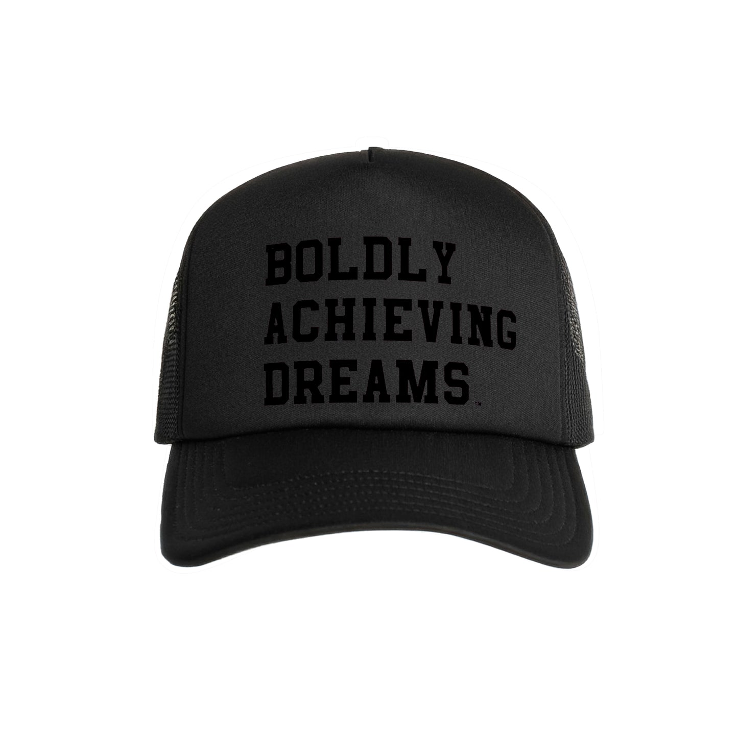 Boldly Trucker [Triple Black]